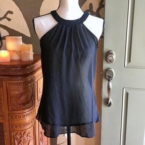 Colstory black sleeveless top